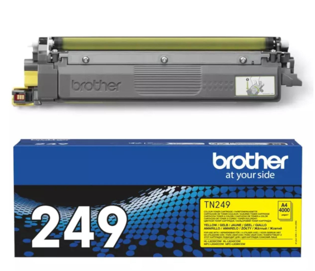 Brother TN249Y yellow 4000 str. (TN-249Y) - 1245295 - zdjęcie